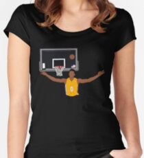 Nick Young frühe Feier Tailliertes Rundhals-Shirt
