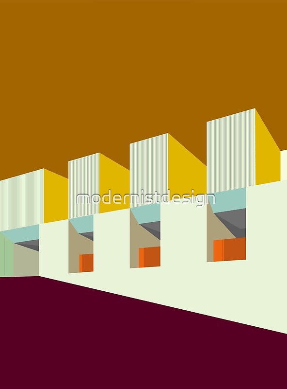 "Modernist Architecture " by modernistdesign | Redbubble
