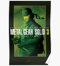 Metal Gear Solid 3 "Naked Snake" Poster Poster