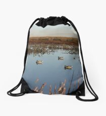Magee Marsh Duck Hunt Drawstring Bag
