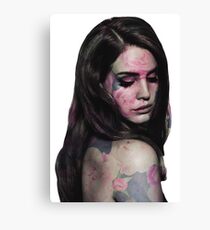 Flower Lana Canvas Print