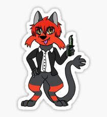 Karma Akabane Litten Sticker