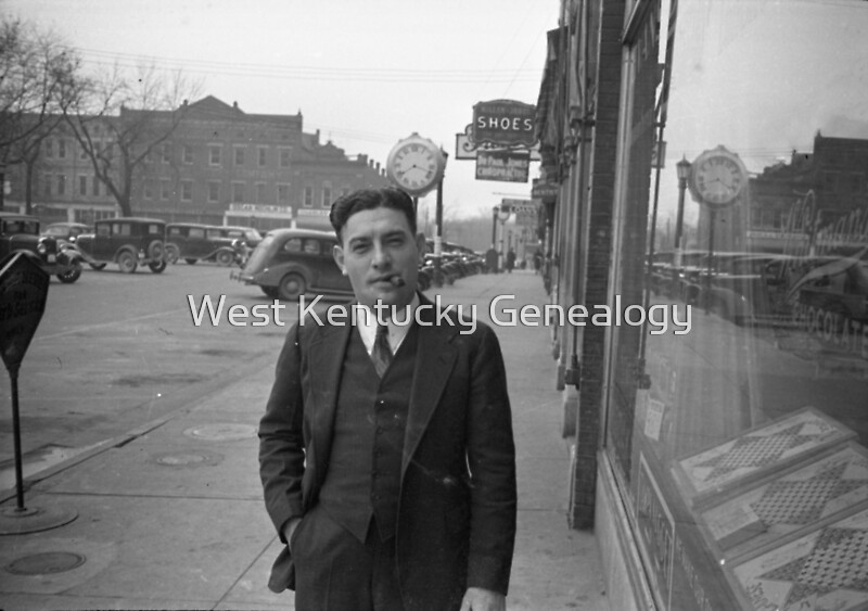 "Downtown Mayfield, Kentucky" by West Kentucky Genealogy Redbubble