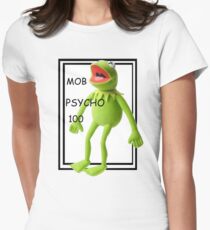 mob psycho 100 shirt Women's Fitted T-Shirt