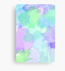 Cool Watercolor Canvas Print