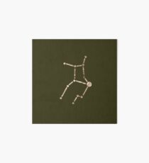 Zodiac Constellation Virgo Art Board