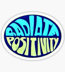 Radiate Positivity Sticker
