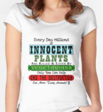 Bad Vegetarians Women's Fitted Scoop T-Shirt