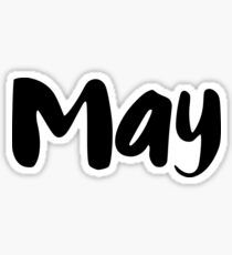 May Sticker