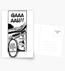Even SpeedWagon is Afraid Postcards