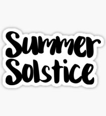 Summer Solstic Sticker