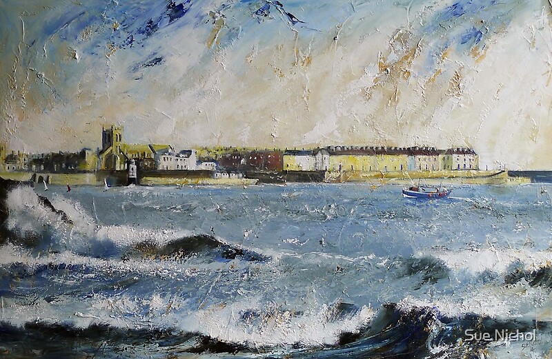 "Hartlepool Headland" by Sue Nichol Redbubble