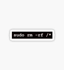 sudo rm -rf / Sticker