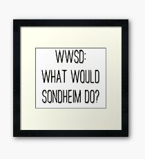 musical Framed Print