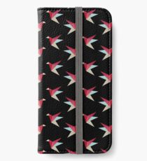 Paper Cranes Pattern iPhone Wallet/Case/Skin