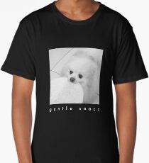 Gentle Snacc Tortilla Dog - white text Long T-Shirt