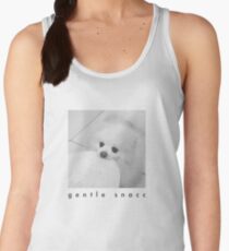 Gentle Snacc Tortilla Dog - black text Women's Tank Top