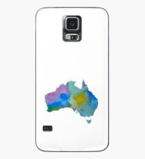 Colorful australia silhouette Case/Skin for Samsung Galaxy
