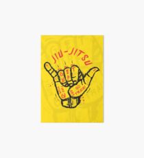 Jiu-jitsu. Go train! Art Board