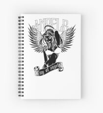 Black angels Spiral Notebook