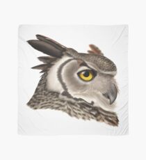Great Horned Owl Scarf