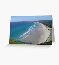 Beach off Arakwal National Park Greeting Card