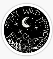 Stay Wild Moonchild Sticker