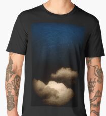 Clouds in a scratched darkness Men's Premium T-Shirt