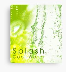 Splash cool water Metal Print