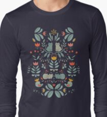 Schwedische Volkskatzen Langarmshirt