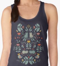 Swedish Folk Cats Women's Tank Top