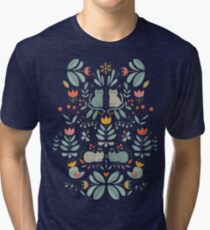 Camiseta de tejido mixto Gatos populares suecos