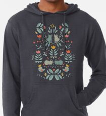 Swedish Folk Cats Lightweight Hoodie