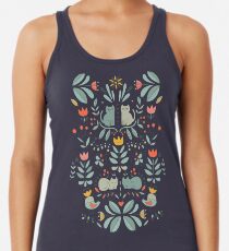 Swedish Folk Cats Women's Tank Top