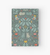 Swedish Folk Cats Hardcover Journal