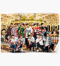 Póster Wanna One go Carrousel