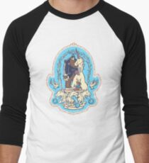 Bigfoot's Big Day - Wedding of Sasquatch & Unicorn Men's Baseball ¾ T-Shirt