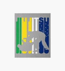 Jiu Jitsu Vintage Art Board