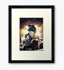 Fullmetal Alchemist: Elric Brothers Framed Print