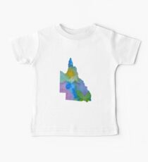 Queensland silhouette Baby Tee