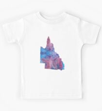 Queensland silhouette Kids Tee