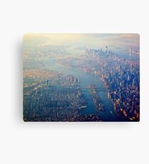 New York from the Air (2012) Canvas Print
