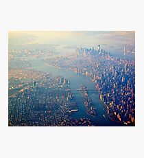 New York von der Luft (2012) Fotodruck