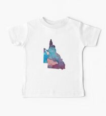 Queensland silhouette Baby Tee