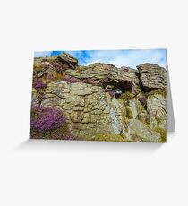 Derbyshire Gritstone Greeting Card