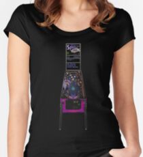 3D Pinball Space Cadet (Full Tilt! Pinball) V2.0 Women's Fitted Scoop T-Shirt