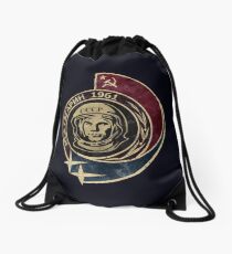 CCCP Yuri Gagarin 1961 V02 Drawstring Bag