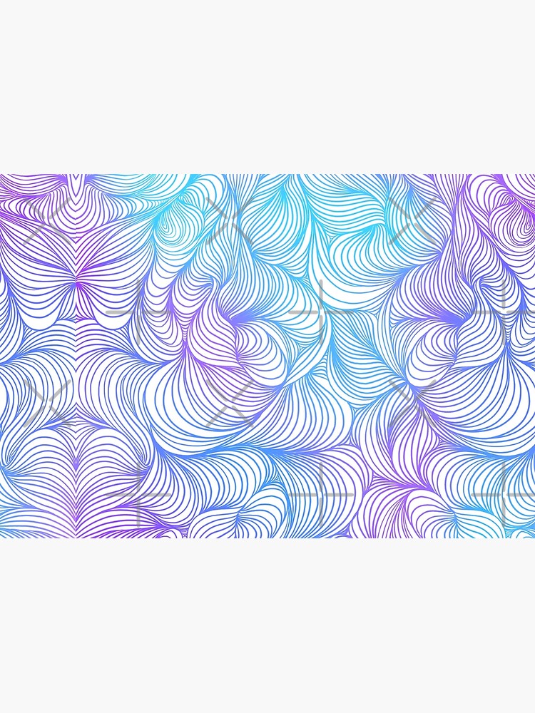 Blue and Purple Swirls by nykiway