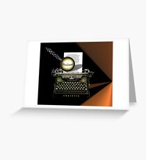 Agatha Christie Knows Whodunnit! Greeting Card