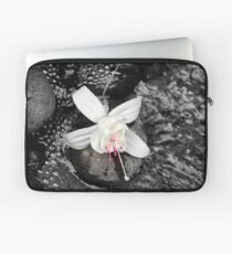 White Fuchsia Laptop Sleeve
